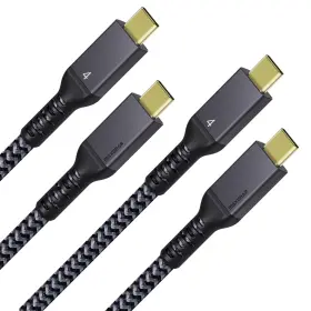 Th32 Maxonar 2 Pack Thunderbolt 4 Cable 40gbps Sync 240w Charging 3.3ft Black