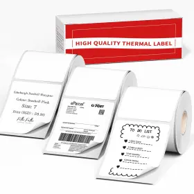 B0b8rhvm1j Memoking M220/m250 Thermal Labels 70x80mm 2.75 Inch X3.14 - 3 Rolls 300