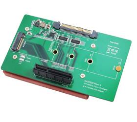 Micro Sata Cables U2-1329-m2 U.2 Sff-8639 To M.2 M-key Nvme Ssd And Pcie X4 Slot