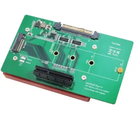 U2-1329-m2 Micro Sata Cables U.2 Sff-8639 To M.2 M-key Nvme Ssd And Pcie X4 Slot