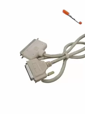 121-44-105750 Microtek Apple Scsi 3ft Beige System Cable 25-pin To 50-pin P/n