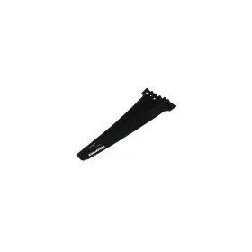 106483 Monoprice 9 Inch Hook And Loop Fastening Cable Tie Black 100/pack