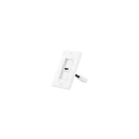 107330 Monoprice Single Port Inset Wall Plate With 4 Inch Flexible High Speed Ethernet Hdmi 107330 Monoprice Single Port Inset Wall Plate With 4 Inch Flexible High Speed Ethernet Hdmi