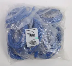 Cat6-14-blue Monoprice Lot 10 New 9792 Cat6 Patch Cord Utp 14ft