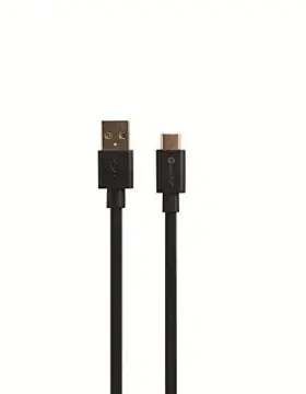 22072 Mworks Mpower Flat Type-c Sync And Charge Cable 2.0 Meter Black