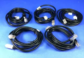 497-0454907 Ncr P/n Cash Drawer Cables For 2181-2105 - Lot Of 5 497-0454907 Ncr P/n Cash Drawer Cables For 2181-2105 - Lot Of 5