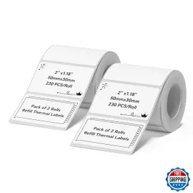 B0cm65frfp Niimbot 2 Rolls Labels For B1 B21 B3s K3 Inch X1.18 50x30mm Label Maker Tape B0cm65frfp Niimbot 2 Rolls Labels For B1 B21 B3s K3 Inch X1.18 50x30mm Label Maker Tape