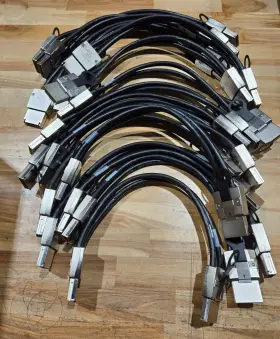 030-0190-000 Nvidia Lot Of 16 Gpu Hic Host Interface Cable Molex 111008-0112