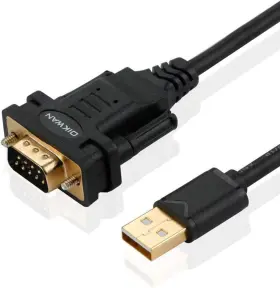 Oikwan 717186575993 Usb To Rs232 Db9 Serial Cable Male Converter Adapter With Ftdi Chipset 10ft Oikwan 717186575993 Usb To Rs232 Db9 Serial Cable Male Converter Adapter With Ftdi Chipset 10ft