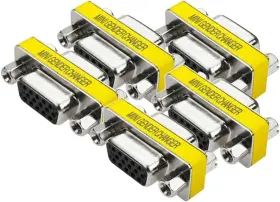 8541669512 Ouou Vga Adapter 5 Pack Male To Female Coupler Gender Changer High Resolution