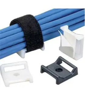 Abmt-s6-c20 Panduit Corp New Tak-ty Hook And Loop Cable Tie - Black Abmt-s6-c20 Panduit Corp New Tak-ty Hook And Loop Cable Tie - Black