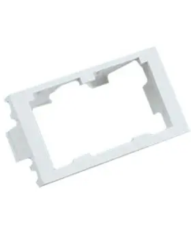 Chf2miw-x Panduit Corp New 2 Port Flat Inset - X Sockets Off-white