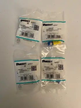 Cj6x88tgyl Panduit Corp New Network Connector - 4 Pack X Rj-45 Female Yellow