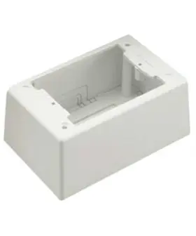 Jbp1diw Panduit Corp New Pan-way 1 Gang Deep Surace Mounting Box - 1-gang Off White Jbp1diw Panduit Corp New Pan-way 1 Gang Deep Surace Mounting Box - 1-gang Off White