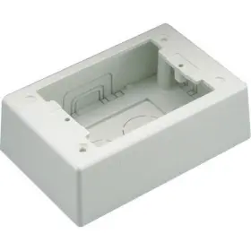 Jbp1wh Panduit Corp New Mounting Box - 1-gang White Polyvinyl Chloride Pvc