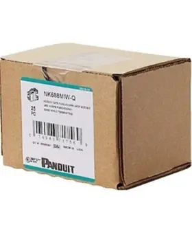 Nk688mor-q Panduit Corp New Network Connector - 25 Pack 1 X Rj-45 Female Orange