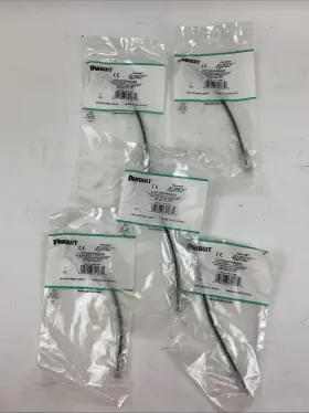 Utp28sp8ingr Panduit Cat 6 Performance Utp Patch Cord Lot Of 5 Utp28sp8ingr Panduit Cat 6 Performance Utp Patch Cord Lot Of 5