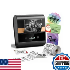 B0dbrdywqp Phomemo M260 3 Inch Thermal Label Printer For Small Business Home Office Pc/phone