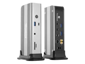 Tbt-udt3 Plugable Thunderbolt 5 Dock 140w Power Delivery Up To Dual 6k 60hz For Mac Tbt-udt3 Plugable Thunderbolt 5 Dock 140w Power Delivery Up To Dual 6k 60hz For Mac