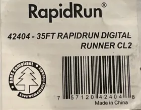 42404 Rapidrun #42404 Digital Runner Cl2 New In The Box 35ft Long