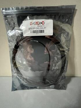 Recurrent Technologies Qfx-sfp-dac-3ma-rt Cable New D3b2