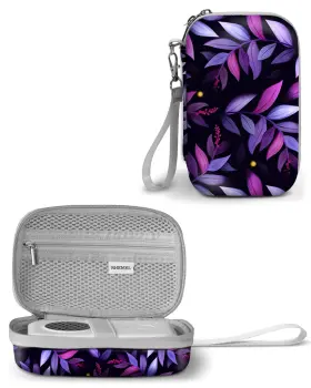 B0f1ryhjp8 Rhemel Label Maker Case D30 P21 E10 D110 Eva Travel Bag With Purple Leaves B0f1ryhjp8 Rhemel Label Maker Case D30 P21 E10 D110 Eva Travel Bag With Purple Leaves
