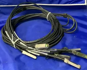 X6566b-5-r6 Rohs Lot Of 4 16ft Amphenol Cable