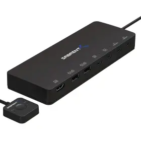 Sabrent 840025227255 2 Port Usb Type C Kvm Switch With 60 Watt Power Delivery Option Sabrent 840025227255 2 Port Usb Type C Kvm Switch With 60 Watt Power Delivery Option
