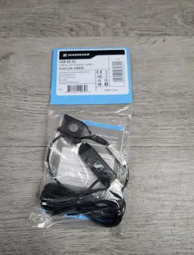 506035 Sennheiser Usb-ed 01 Easy Disconnect Cable Adapter - Sealed