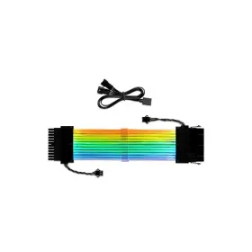 Sharkoon Technologies Gmbh 044951037483 Power Cable Shark Xtend 24 Rgb Extension - Black 24-pin 24.5 C
