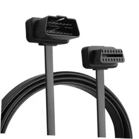 Xc-obd-0000 Shenzhen Tianhuogongda Electronic Technology Co. Ltd. Obd Slim Extension Cable 16 Pin Obd2 Male To 90-degree 16-pin Connector