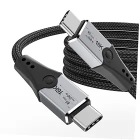 Doj-usb5-1.5m Shenzhenshi Xiaoxianweng Maoyiyouxianzerengongsi 5ft Usb-c To Monitor Cable - 80 Gbps Data Transfer Cable- 5ft/1.5m