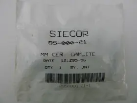 95-000-21 Siecor Qty. 43 Nos Mm Cer Camlite Fiber Optic Connectors 95-000-21 Siecor Qty. 43 Nos Mm Cer Camlite Fiber Optic Connectors