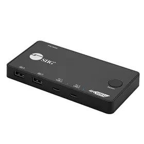 Ce-kv0b11-s1 Siig 2x1 Usb-c 4k Video Kvm Switch Perp Cekv0b11s1 Ce-kv0b11-s1 Siig 2x1 Usb-c 4k Video Kvm Switch Perp Cekv0b11s1