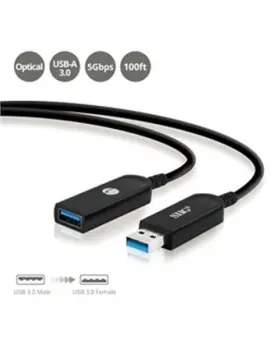 Cb-us0u11-s1 Siig Inc New Usb 3.0 Aoc Male To Female Active Cable - 30m Optical