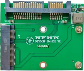 4330119715 Smakn Mini Pcie Msata Ssd 30mm 50mm To 2.5 Inch Sata 6.0gps Adapter Card