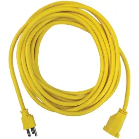 33257 Stanley Outdoor Grounded Power Extension Cord Yellow 25 Ft