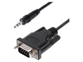 Startech 065030893565 3ft 1m Db9 To 3.5mm Serial Cable For Device Configuration Rs232