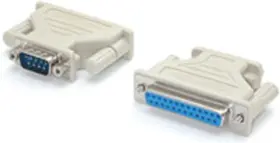 At925mf Startech Startech.com Db9 To Db25 Serial Adapter - M/f 1 Count Pack Of Beige