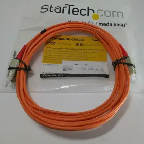 50fibpscsc3 Startech.com 3m Plenum Multimode 50/125 Duplex Fiber Patch Cable Sc-sc