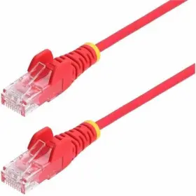 N6pat50rds Startech.com New 50ft Red Slim Cat6 Ethernet Cable Snagless Rj45 Utp Lszh