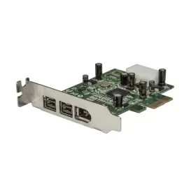 Pex1394b3lp Startech Startech.com 3 Port 2b 1a Low Profile 1394 Pci 0.8 Inch X 2.3 3.3 Green