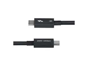 Tblt5mm80cm240w Startech 2.6ft 80cm Thunderbolt 5 Cable 80gbps/up To 120gbps 240w Pd 8k 60h