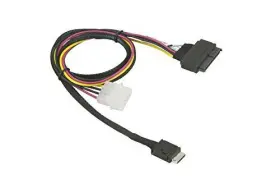 243308 Supermicro 51 75cm Oculink To Pcie U.2 With Power Cable - 2.46 Ft Oculink/u.2 Data