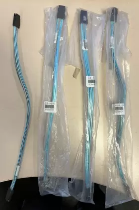 Cbl-0108l-02 Supermicro Lot Of 4 Mini-sas To Cable 0.5 Meter