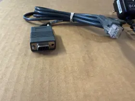 25-32465-20 Symbol Zebra Rs-232 Serial Barcode Scanner Cable Assembly With Pwr Sp