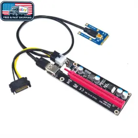 500025315 Tamosh Laptop External Gpu Adapter - Mini Pcie To Pci-e 16x Riser Boost Graphics