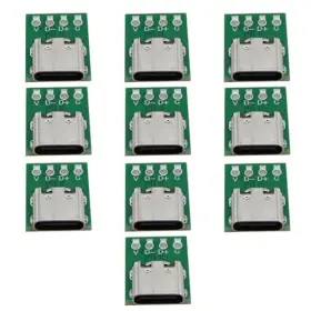 33525-ctfbap-10 Taodan 10pcs 16 Pin Diy Serial Basic Breakout Female Connector Usb Type C 33525-ctfbap-10 Taodan 10pcs 16 Pin Diy Serial Basic Breakout Female Connector Usb Type C