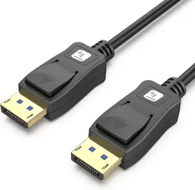 368130  Techly Audio/video Cable Displayport 2.1 M/m 4k 3 M Black