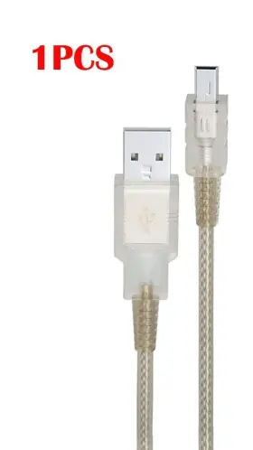 Tlz-397 Techzone Usb 2.0 Type A To Mini B 5 Pin 19cm Data Sync And Charger Cable For Ps3 Hdds Camer